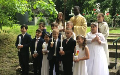 Erstkommunionfeier am 28.und 29.5.22 in der Gemeinde Allerheiligste Dreifaltigkeit