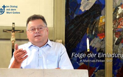 Folge der Einladung