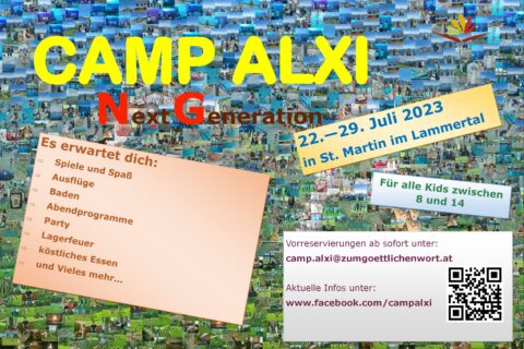 Camp Alxi NG unser Kinder – Ferienlager geht weiter!